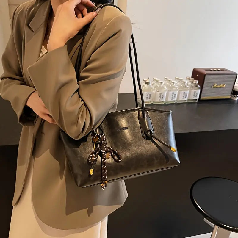 Vintage Stil Tote Çanta