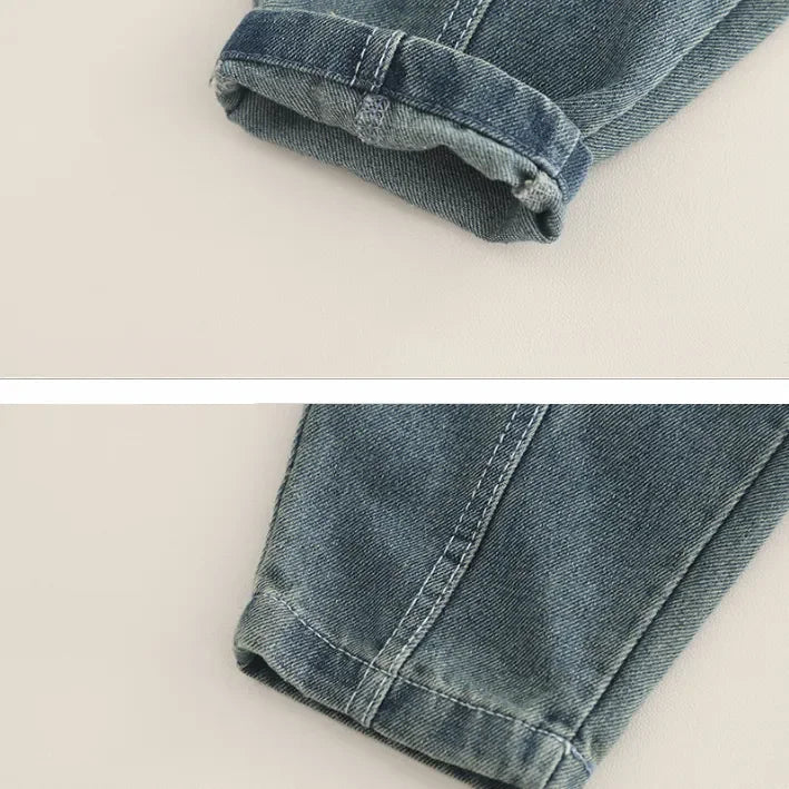 1–5 Yaş Unisex Karakter Baskılı Uzun Kollu Sweat Pantolon Takım - MAKKA