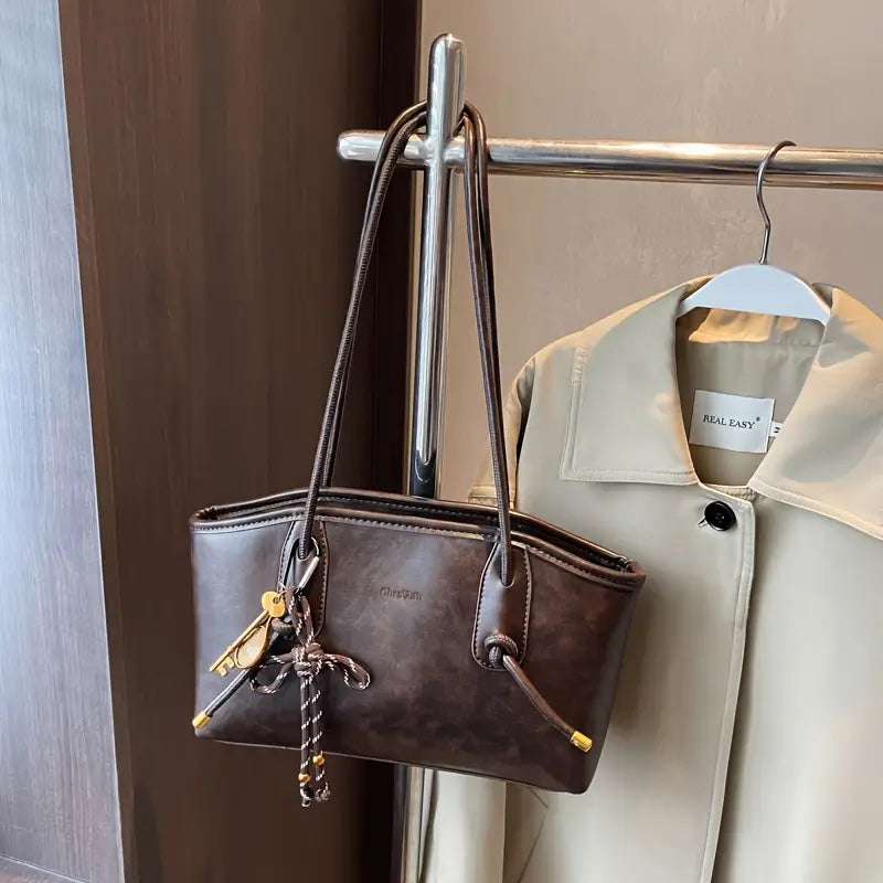 Vintage Stil Tote Çanta
