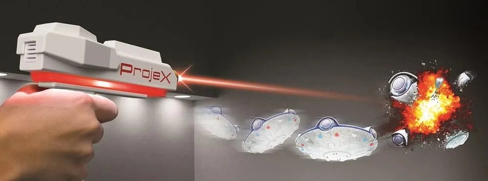Projex Oyun Projektörü: Duvara Yansıyan 5 Oyunlu Arcade Seti