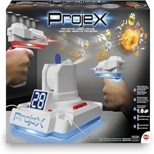 Projex Oyun Projektörü: Duvara Yansıyan 5 Oyunlu Arcade Seti