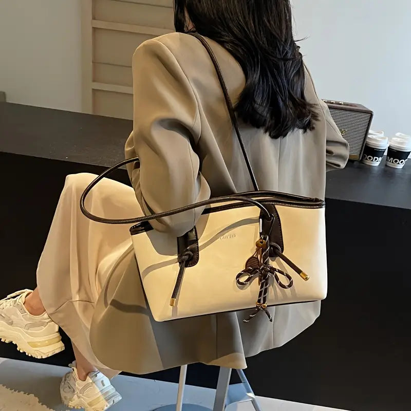 Vintage Stil Tote Çanta