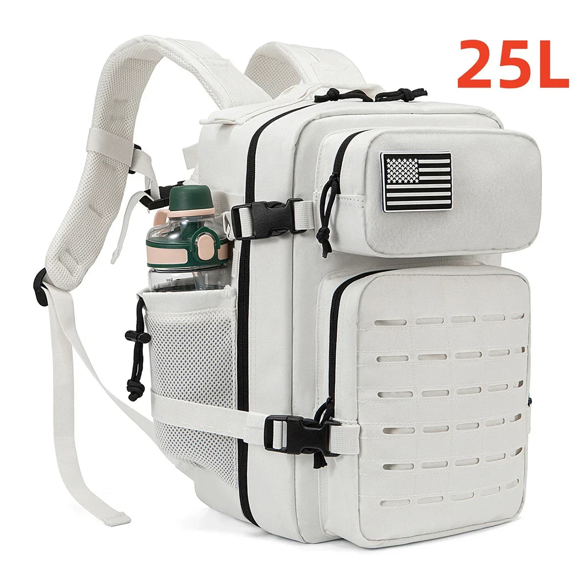 25L/45L Taktik Sırt Çantası Dayanıklı Çok Bölmeli Fermuarlı - MAKKA