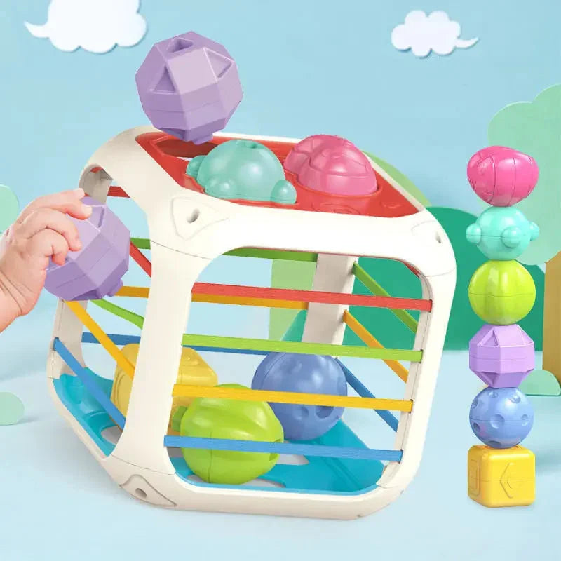 Ahşap Montessori Fonksiyonel Eğitici Aktivite Oyuncağı – İnce Motor Duyu - MAKKA