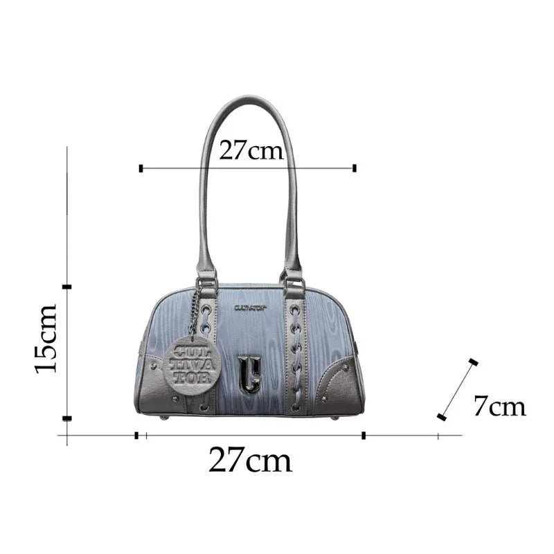 Boston Kadın Çanta Niche Casual Cultivator Tasarım 27x15x7 cm - MAKKA