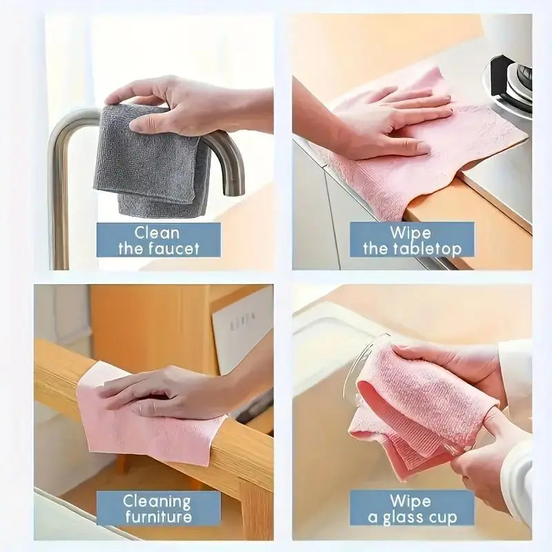 Çok Emici Mikrofiber Rulo Bez 50 Yaprak Yeniden Kullanılabilir - MAKKA
