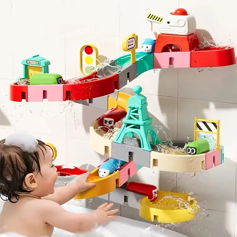 Emniyetli Çok Katmanlı Kaydıraklı Banyo Oyuncağı Emekleme Gelişim Oyunu - MAKKA