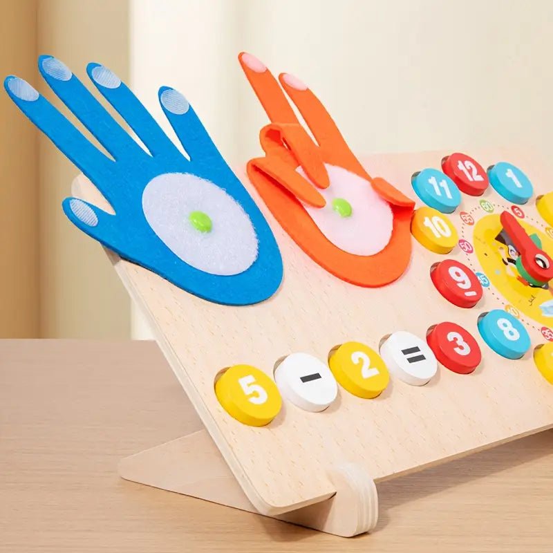 Etkileşimli Matematik Oyuncağı Saatli Sayı Kartları ile Öğrenme Eğlencesi - MAKKA