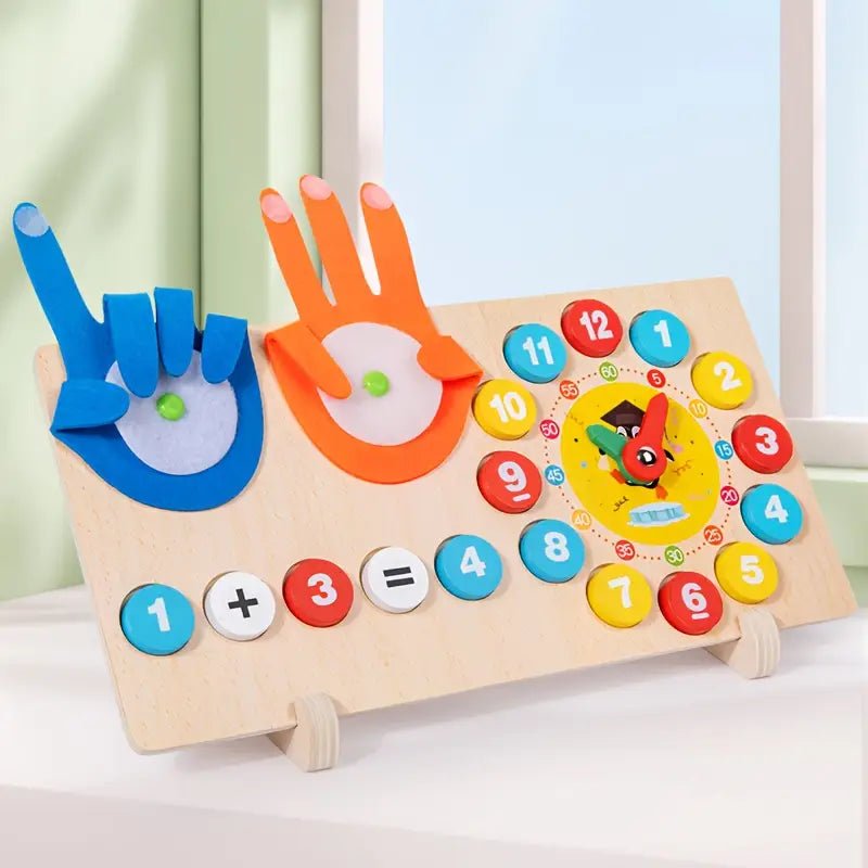 Etkileşimli Matematik Oyuncağı Saatli Sayı Kartları ile Öğrenme Eğlencesi - MAKKA