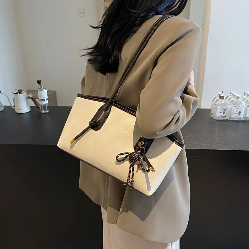 Vintage Stil Tote Çanta