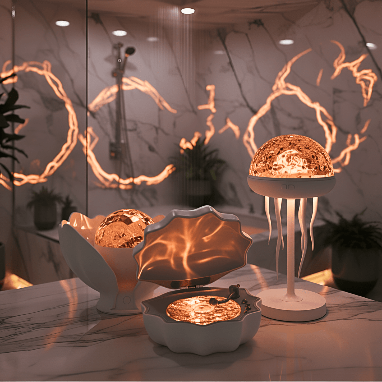 Modern Şık Masa Lambası Minimal Tasarım ve Yumuşak Aydınlatma - MAKKA