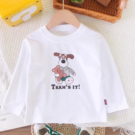 Peluşlu Çocuk Takımı 1 - 6 Yaş 3 Parça Sıcak Rahat - MAKKA