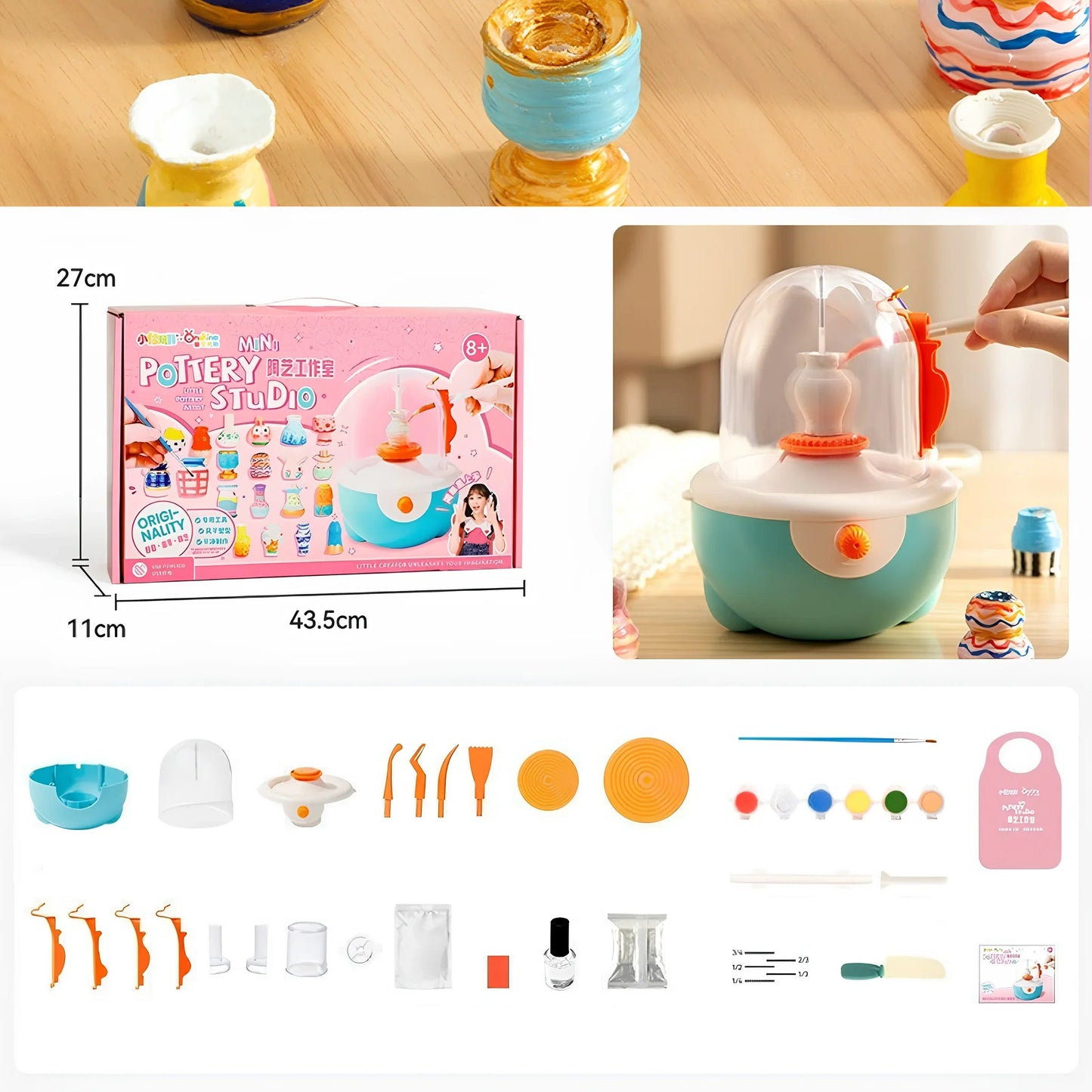 Sihirli Çömlek Stüdyosu Seti - MAKKA