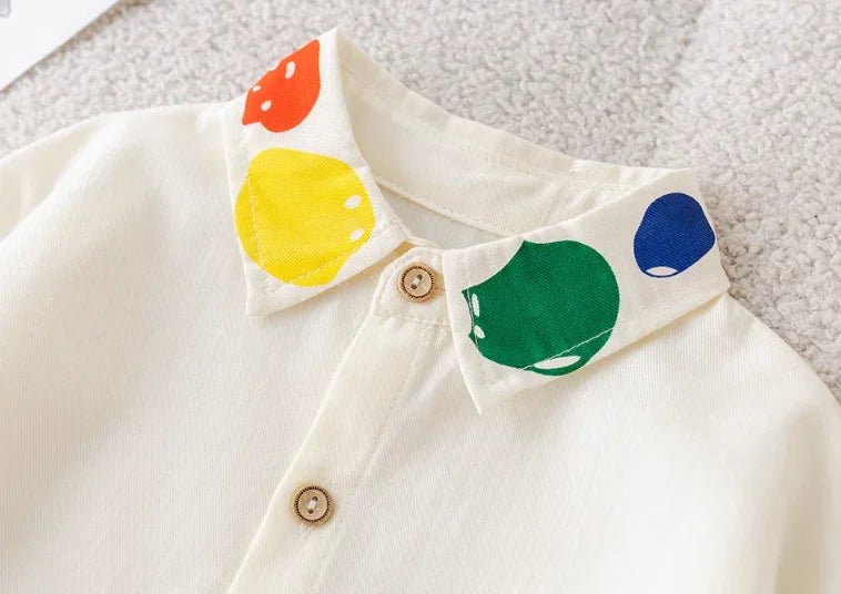 Yumuşak Pamuk 1 - 5 Yaş Erkek Çocuk 3 Parçalı Takım - MAKKA