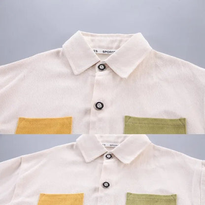 1 - 5 Yaş Erkek Çocuk 3 Parça Pamuklu Takım - MAKKA