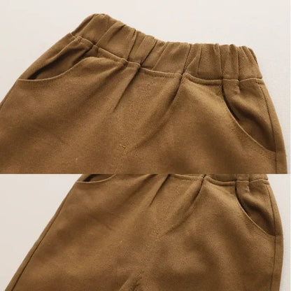 1 - 5 Yaş Erkek Çocuk 3 Parça Takım Şık Örgü Yelek - MAKKA