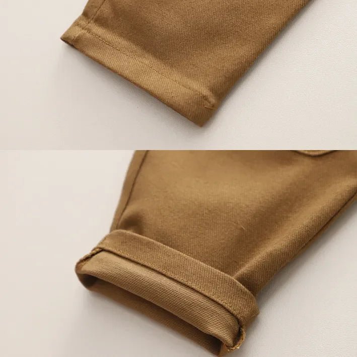 1 - 5 Yaş Erkek Çocuk 3 Parça Takım Şık Örgü Yelek - MAKKA