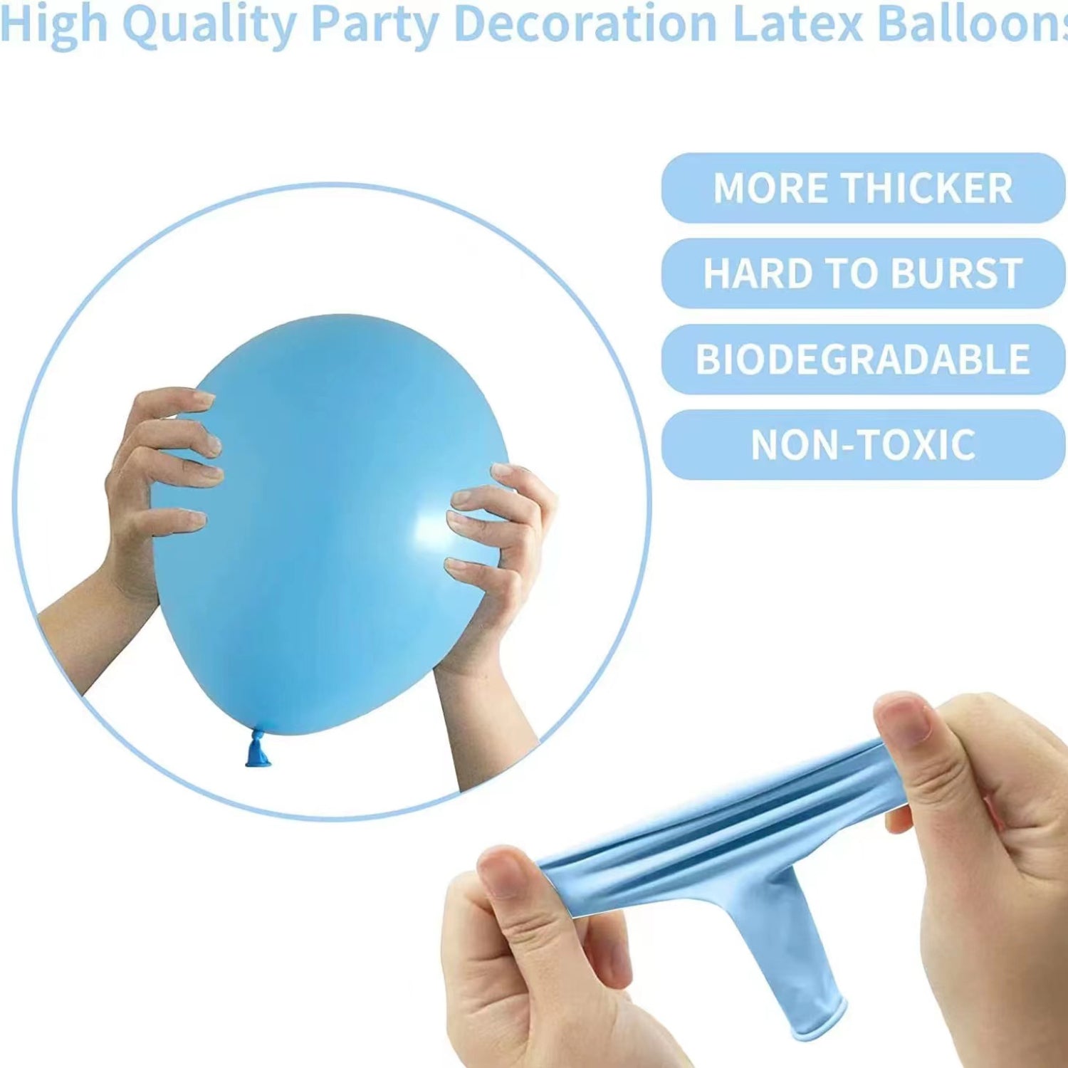 124 Parça Deniz Dünyası Parti Balon Zinciri - Deniz Temalı - MAKKA