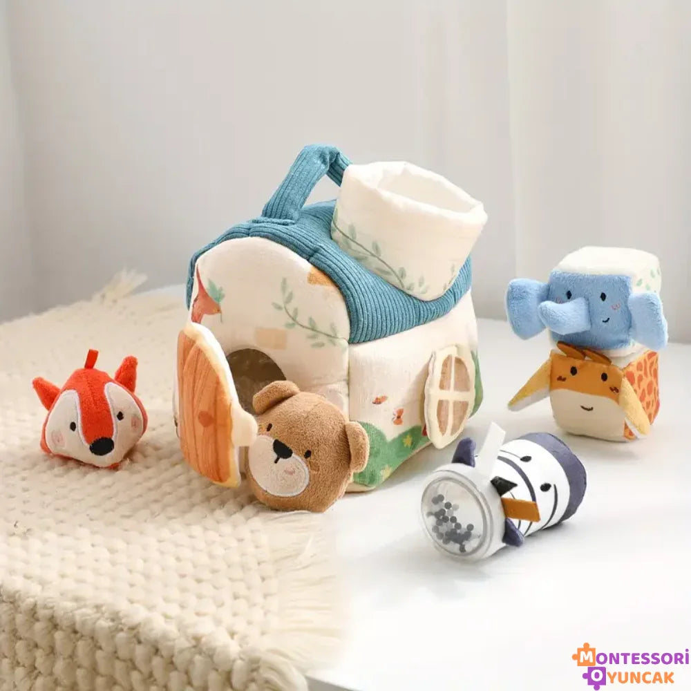Montessori İlk Hayvanat Bahçem Eğitici 3Yaş+ Oyun Seti - MAKKA