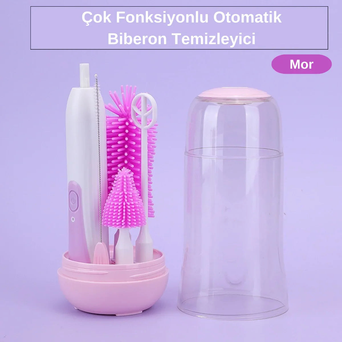 Çok Fonksiyonlu Otomatik Biberon Temizleyici - Taşınabilir Hijyen Makinesi