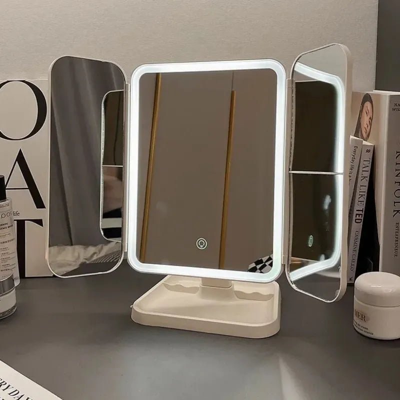 3 Katlı Led Ayna - MAKKA