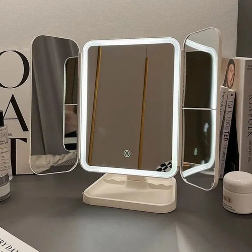 3 Katlı Led Ayna - MAKKA