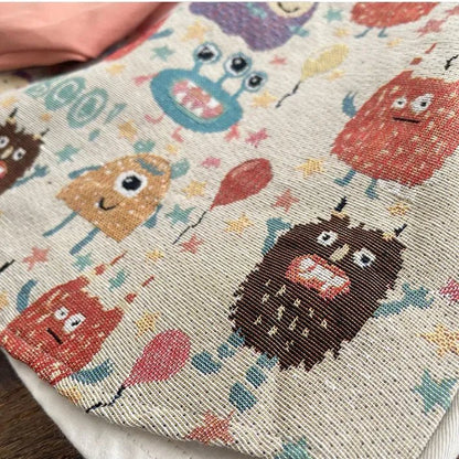 3 Parça Desenli Erkek Çocuk Takımı Esnek Bel Jean - MAKKA