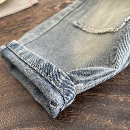 3 Parça Desenli Erkek Çocuk Takımı Esnek Bel Jean - MAKKA