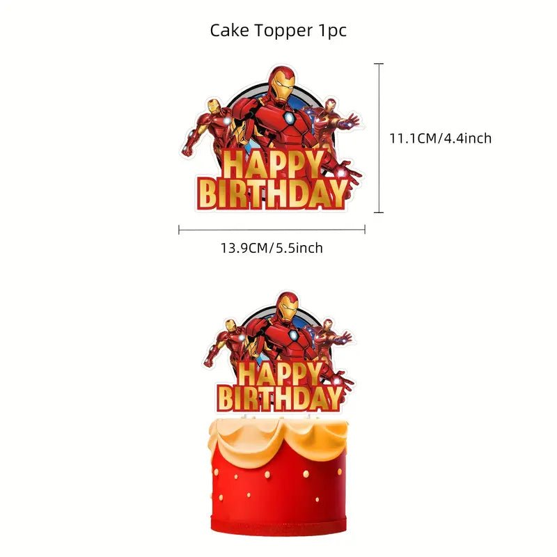 32 Parça Erkek Temalı Parti Süsleme Seti, Afiş ve Bayraklar - MAKKA