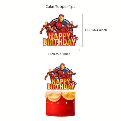 32 Parça Erkek Temalı Parti Süsleme Seti, Afiş ve Bayraklar - MAKKA