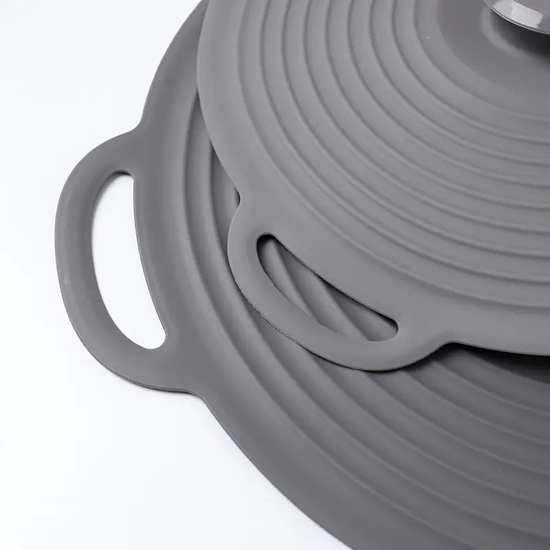 3'lü Silikon Vakum Kapak Seti Çift Saplı Isıya Dayanıklı - MAKKA