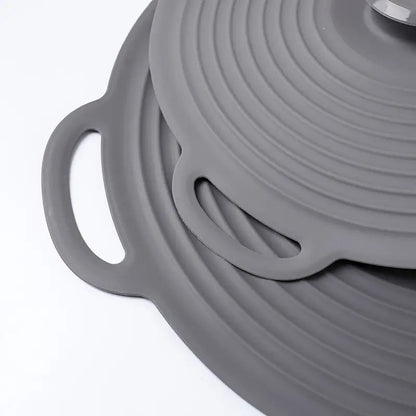 3'lü Silikon Vakum Kapak Seti Çift Saplı Isıya Dayanıklı - MAKKA