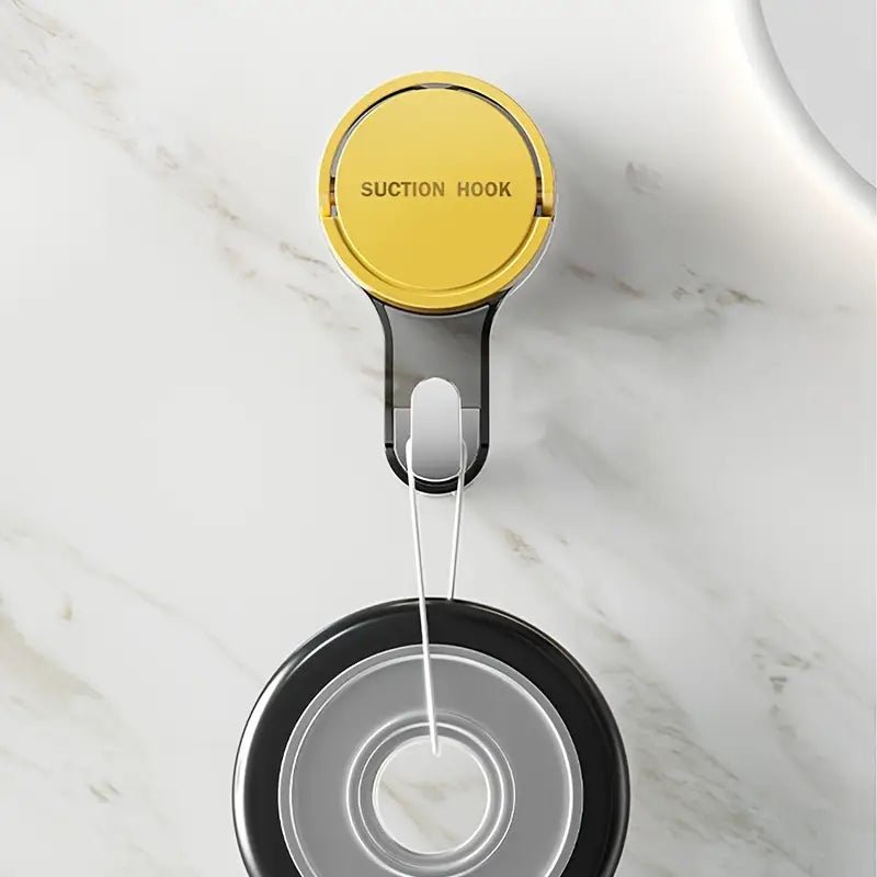 4'lü Güçlü Vakumlu Çok Amaçlı Duvar Askısı Havlu Kupa Tutucu - MAKKA