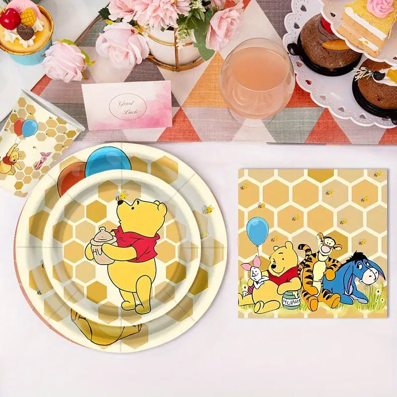 66 Parça Tek Kullanımlık Temalı Parti Masa Üstü Seti - MAKKA