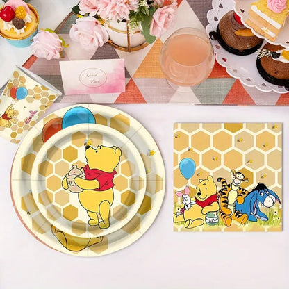 66 Parça Tek Kullanımlık Temalı Parti Masa Üstü Seti - MAKKA