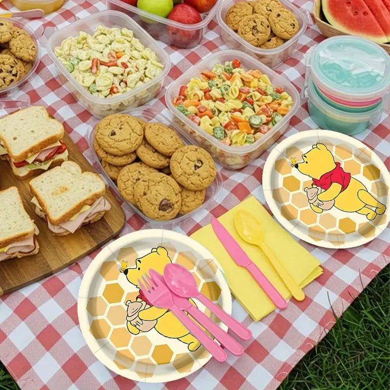 66 Parça Tek Kullanımlık Temalı Parti Masa Üstü Seti - MAKKA