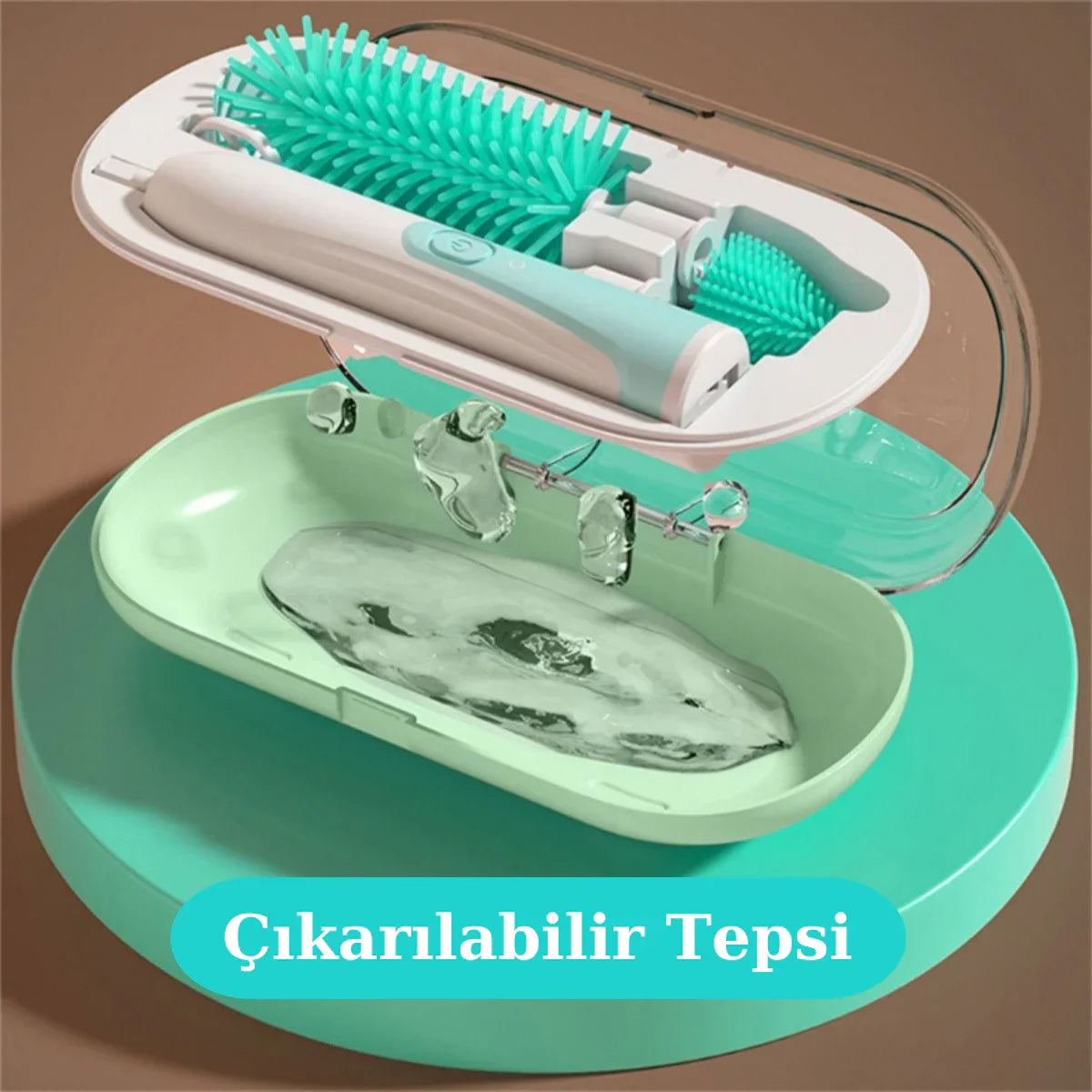 Çok Fonksiyonlu Otomatik Biberon Temizleyici - Taşınabilir Hijyen Makinesi