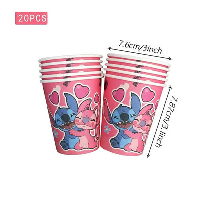 88 Parça Doğum Günü Parti Seti Afiş Tabak Peçete Süslemeleri - MAKKA