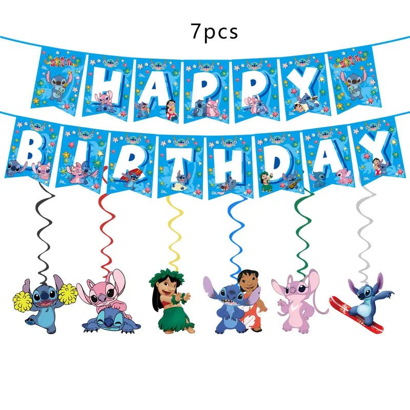 88 Parça Doğum Günü Parti Seti Kağıt Tabak Bardak Peçete - MAKKA