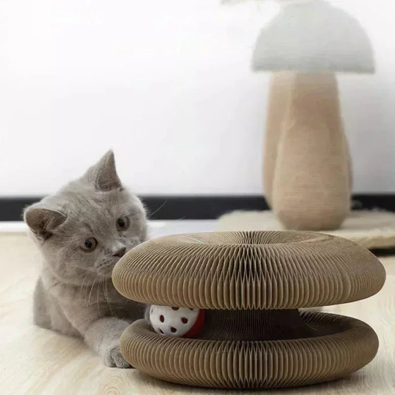 Paw Star Çok Fonksiyonlu Kedi Tırmalama Oyuncağı - MAKKA