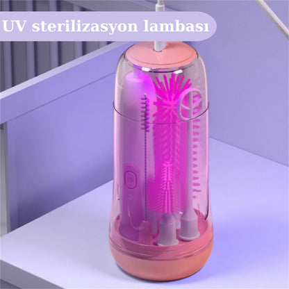 Çok Fonksiyonlu Otomatik Biberon Temizleyici - Taşınabilir Hijyen Makinesi