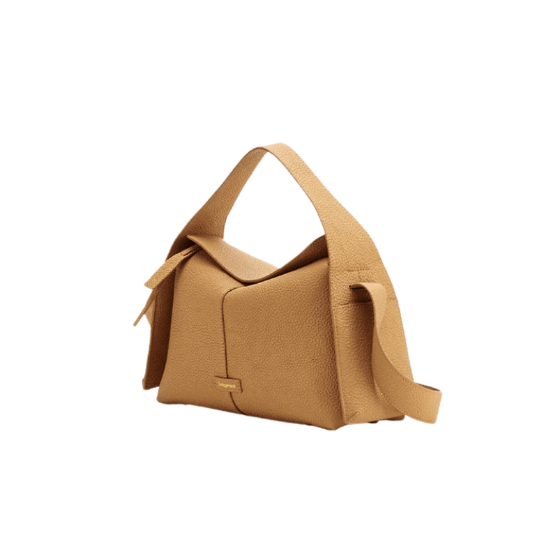 Deutza Drippa Roof Bag Tam Damarlı Deri Şık Omuz Çantası