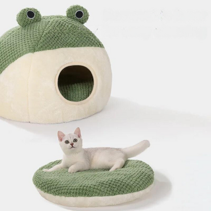 Paw Star Kurbağa Kedi Yatağı - 3 Seçenek