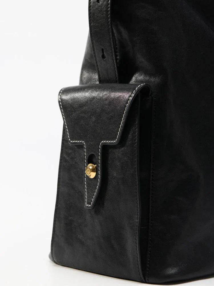 Büyük Siena Hobo Vintage Süet Omuz Çantası Ayarlanabilir Askılı