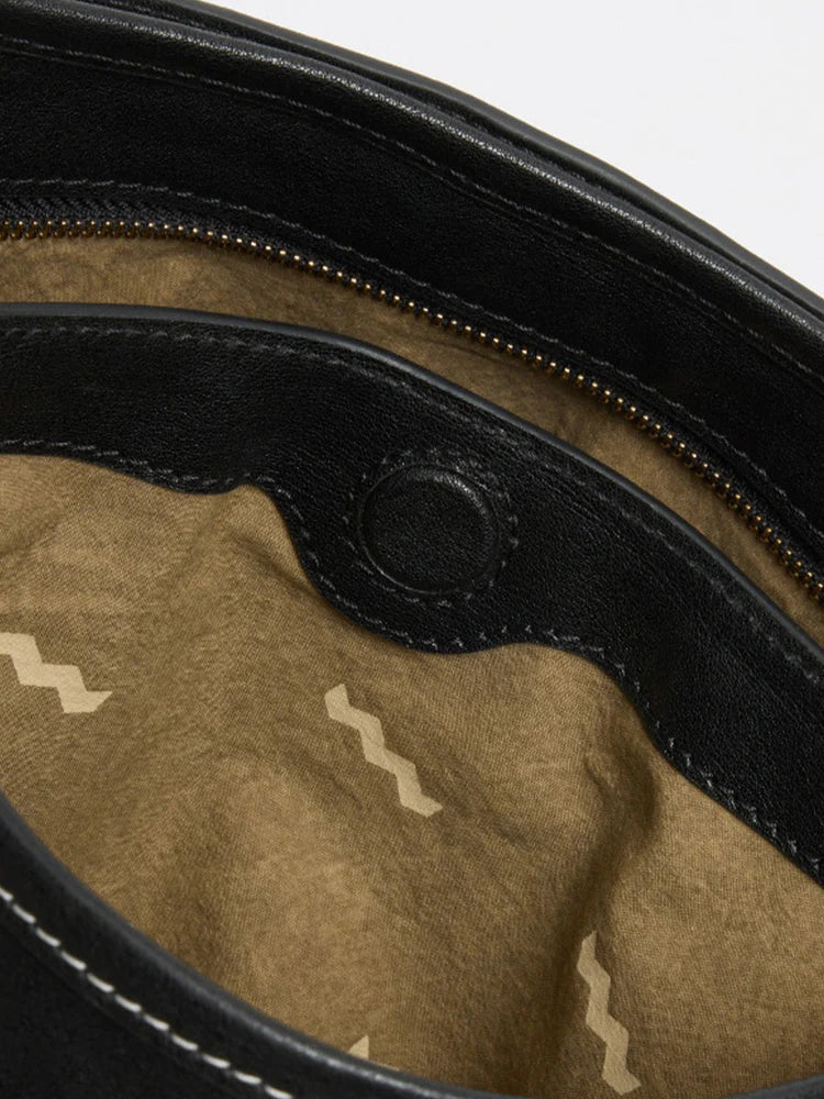 Büyük Siena Hobo Vintage Süet Omuz Çantası Ayarlanabilir Askılı