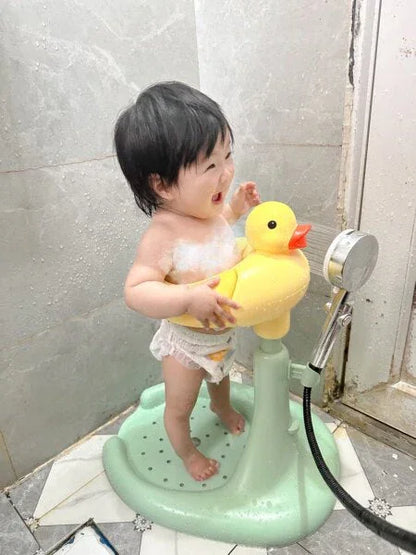 Kaymaz Tabanlı Ayarlanabilir Çocuk Banyo Aparatı Hafif Taşınabilir Güvenlik - MAKKA