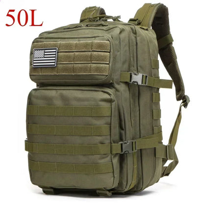 25L ve 50L Kamuflaj Taktik MOLLE Sırt Çantası Çok Bölmeli - MAKKA