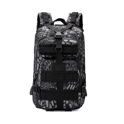 Çok Bölmeli Taktik Dış Mekan Sırt Çantası 30L Laptop Bölmeli - MAKKA