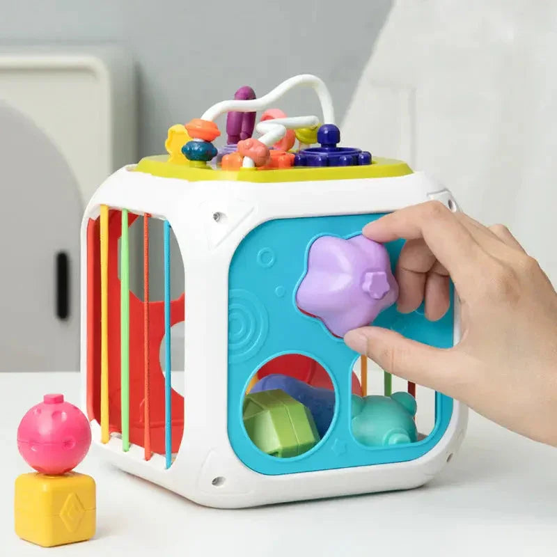 Ahşap Montessori Fonksiyonel Eğitici Aktivite Oyuncağı – İnce Motor Duyu - MAKKA