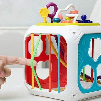 Ahşap Montessori Fonksiyonel Eğitici Aktivite Oyuncağı – İnce Motor Duyu - MAKKA